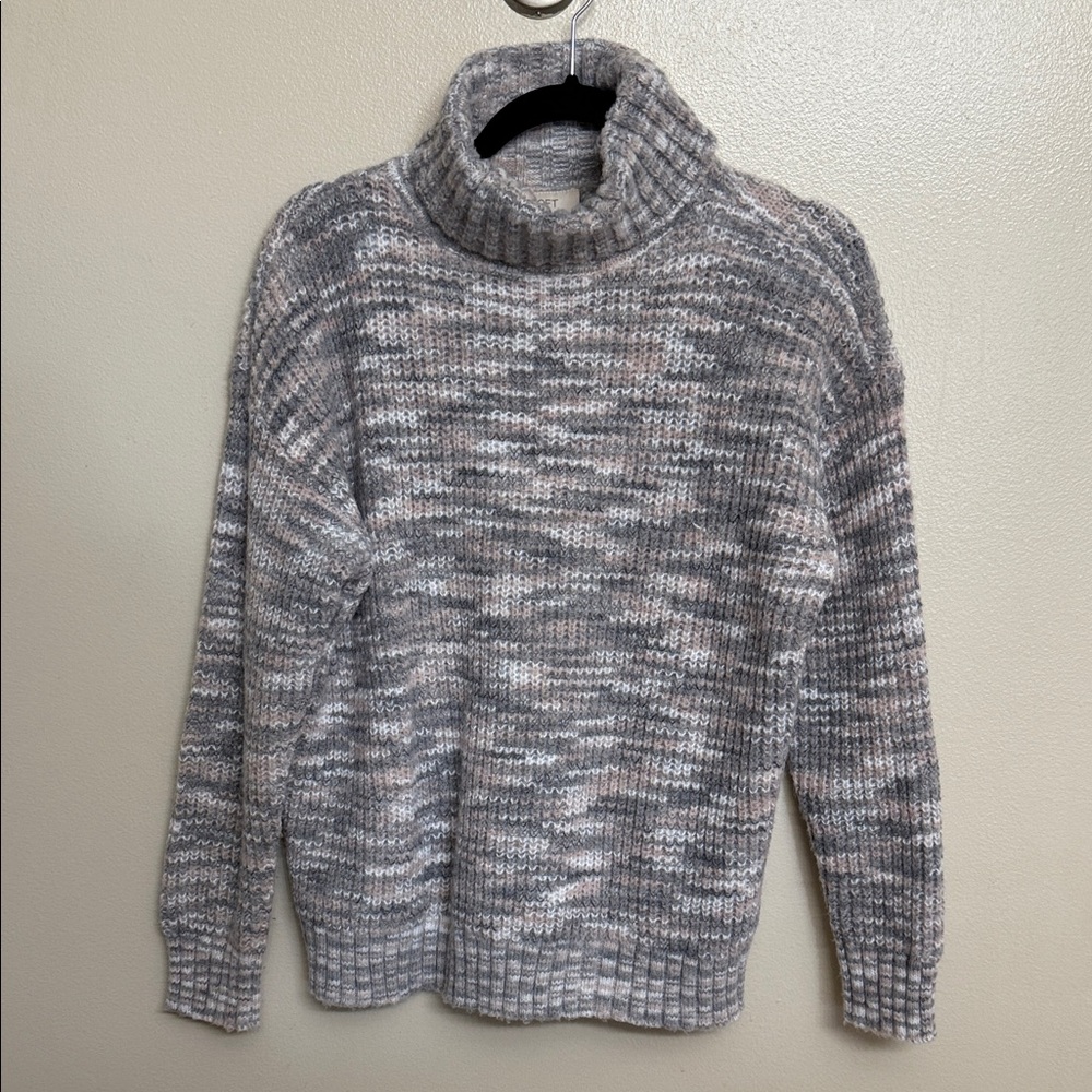 LOFT Knit Turtleneck Sweater